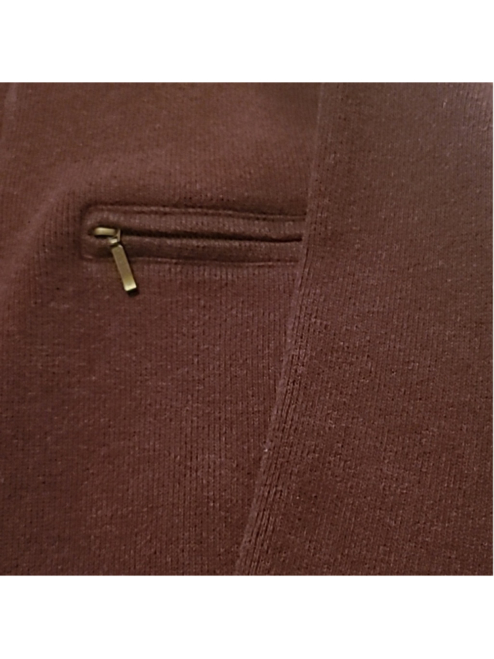 Pendleton 1/4 zippered NWT 100%cotton burgundy sz. Large.(#2492E) - Picture 4 of 15